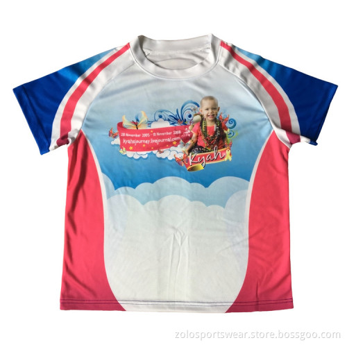 Funny Design Sublimation Custom made Bowling T Shirts for Women